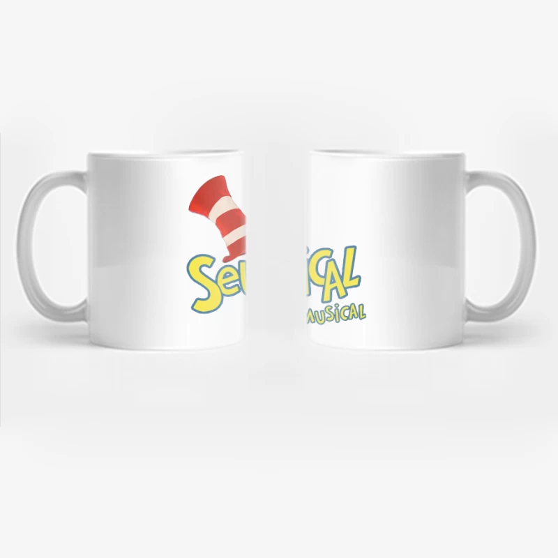 Seussical The Musical Theater Production Logo Coffee Mug