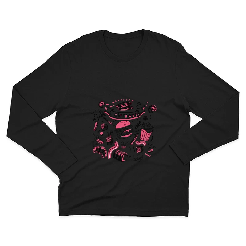 Herren Langarm T-Shirt