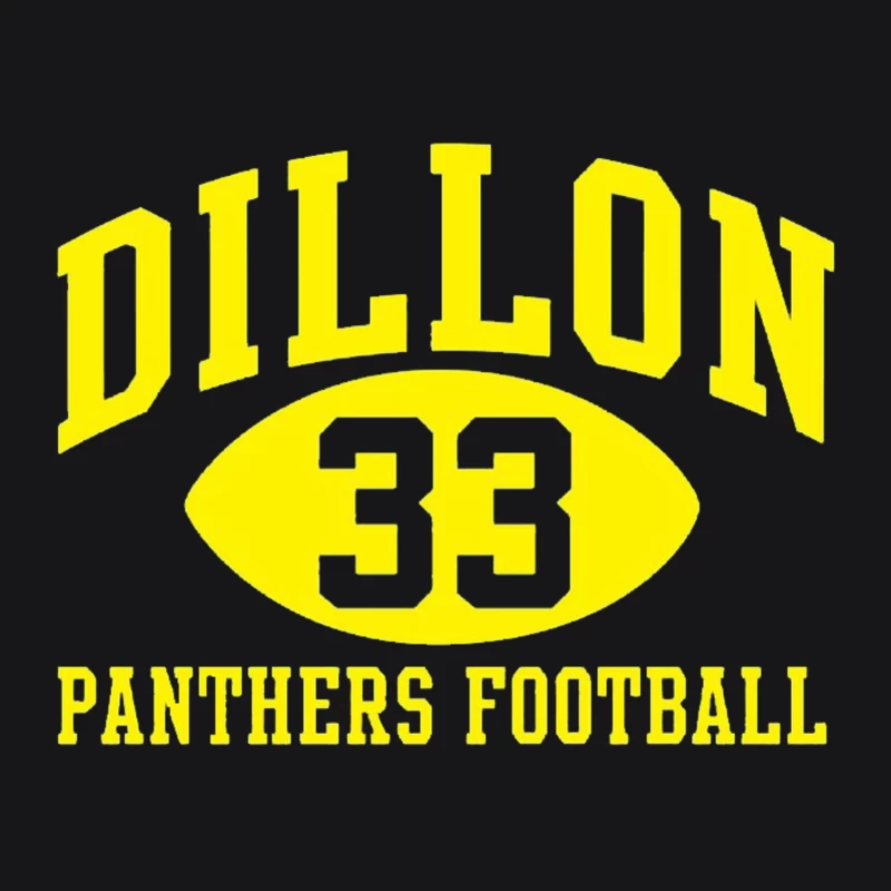Dillon High Panthers Football 2006 Female Pullover Hoodie