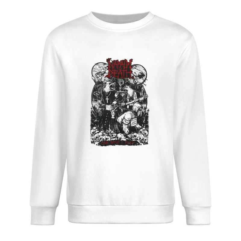 Napalm Death The Wolf I Feed Male Pullover Sweatshirt