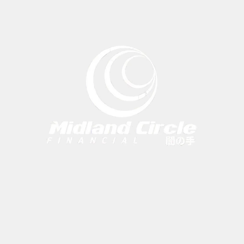 Minimalist White Circular Logo Male Tank Top