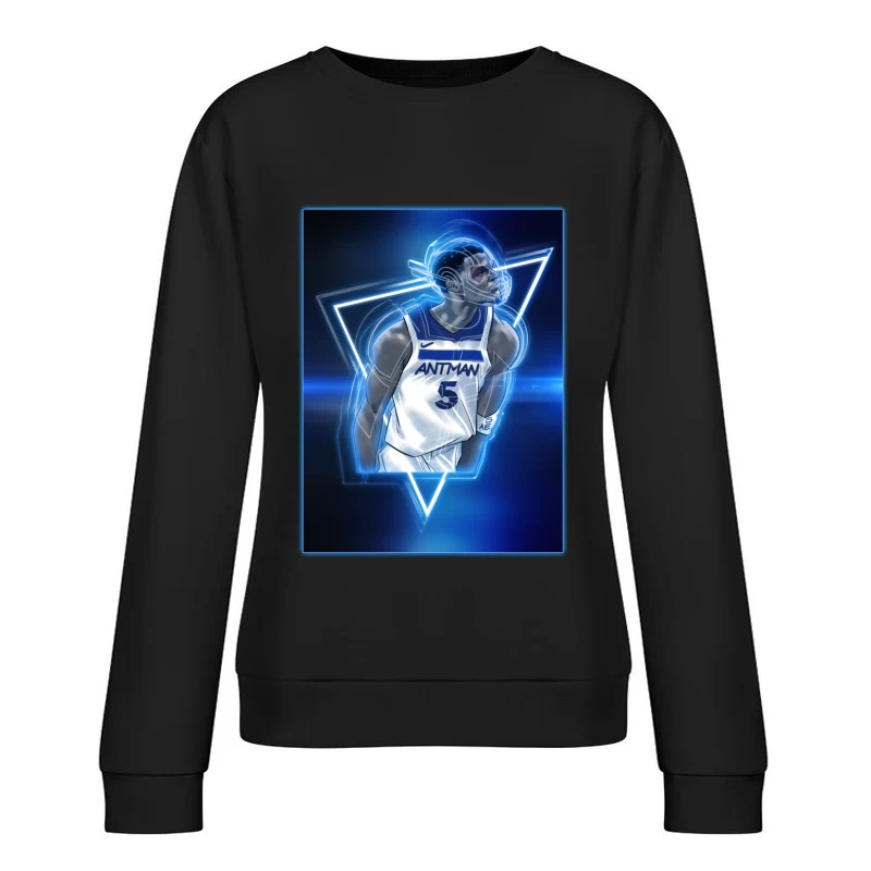 Minnesota Timberwolves - Anthony Edwards - ANT MAN Female Pullover Sweatshirt