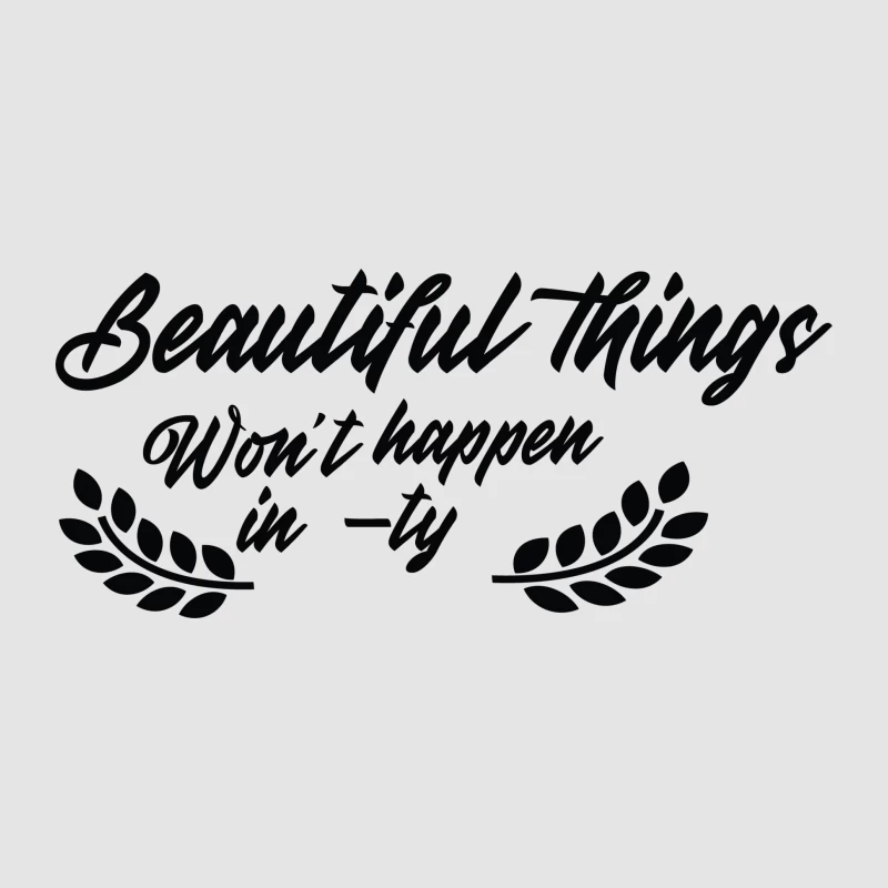 Citation inspirante sur les belles choses Homme Sweat à capuche