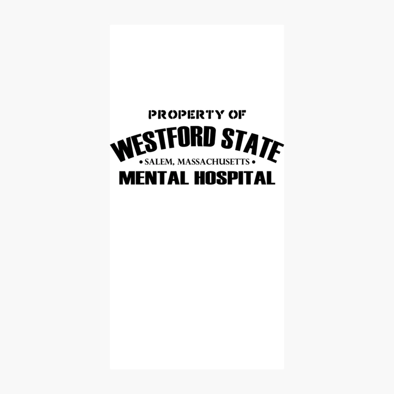 Westford State Mental Hospital iPhone Case