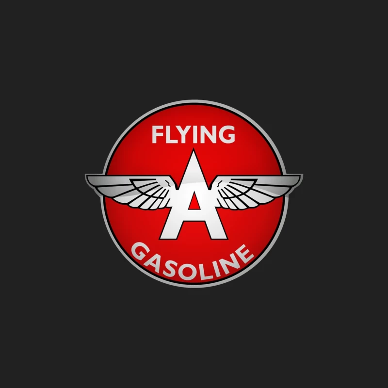 Vintage Flying A Gasoline Aviation Logo Bucket Hat