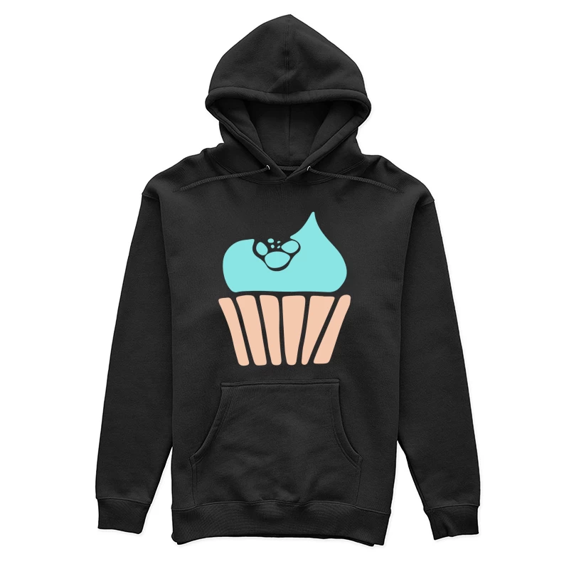 Cupcake Pattes de Chat Femme Sweat à capuche