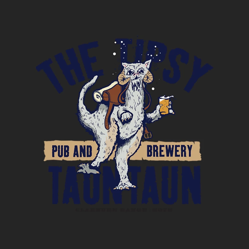 The Tipsy Tauntaun Male Pullover Sweatshirt