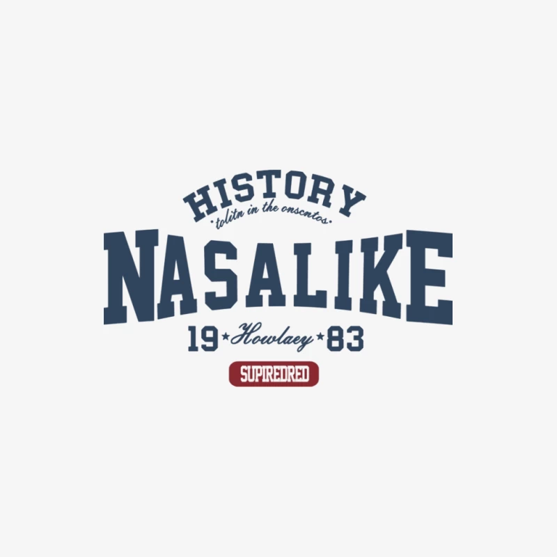Historie Nasalike 1983 Damen Langarm T-Shirt
