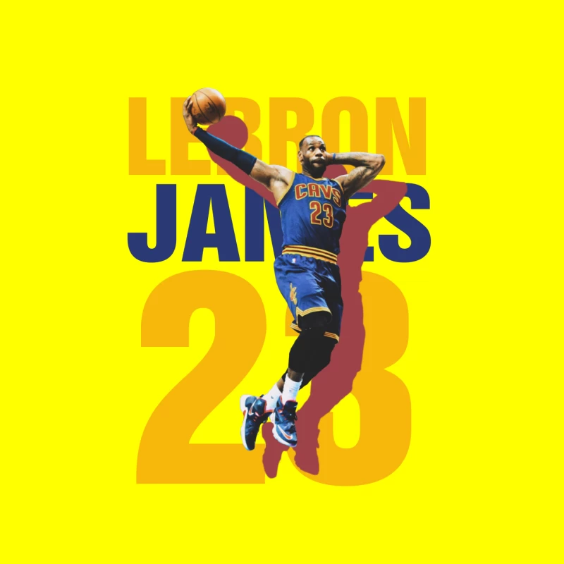 LeBron James Basketball Player Graphic Mouse Pad