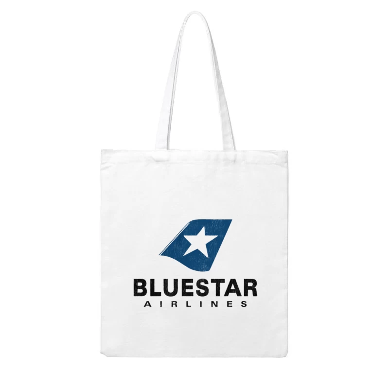 BlueStar Airlines 2 Cotton Tote Bag