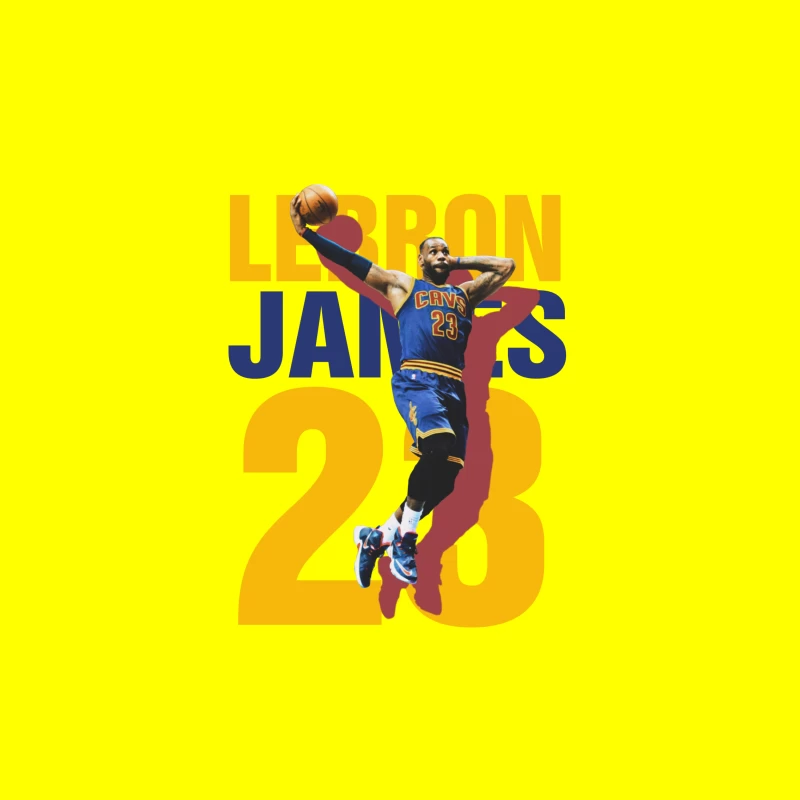 LeBron James Basketball Player Graphic iPhone Case