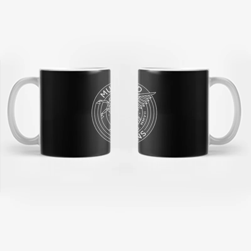 Mumford & Sons Geometric Pegasus Band Logo Coffee Mug