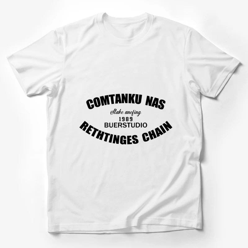 Retro-Design mit Text Herren T-Shirt