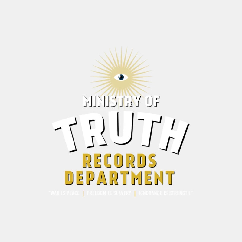 Ministry of Truth Records Department Male Tank Top