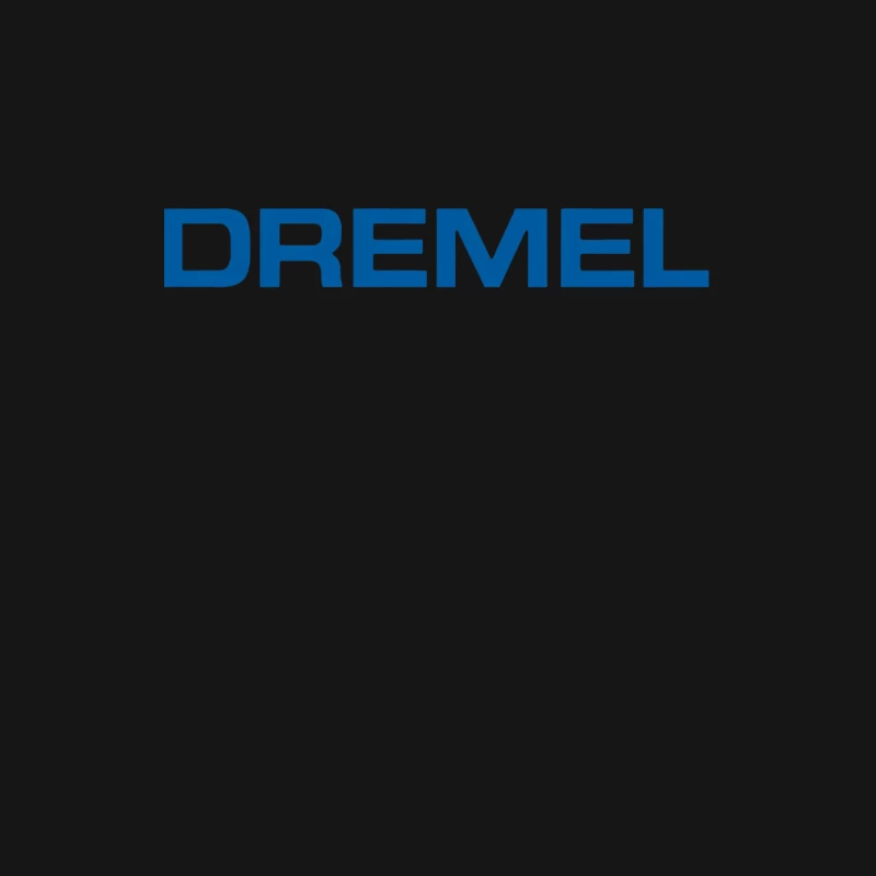 Dremel Power Tools Company Blue Logo Male Long Sleeve T-Shirt