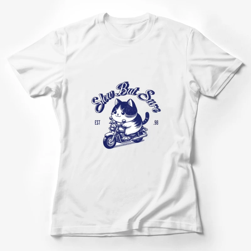 Balade féline lente mais sûre Femme T-Shirt