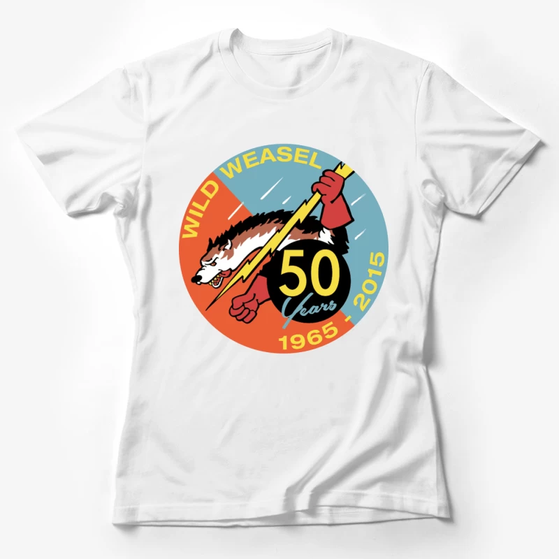Wild Weasel 50 Years Female T-Shirt