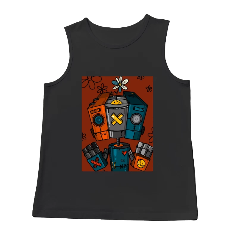 The Radiobot Male Tank Top