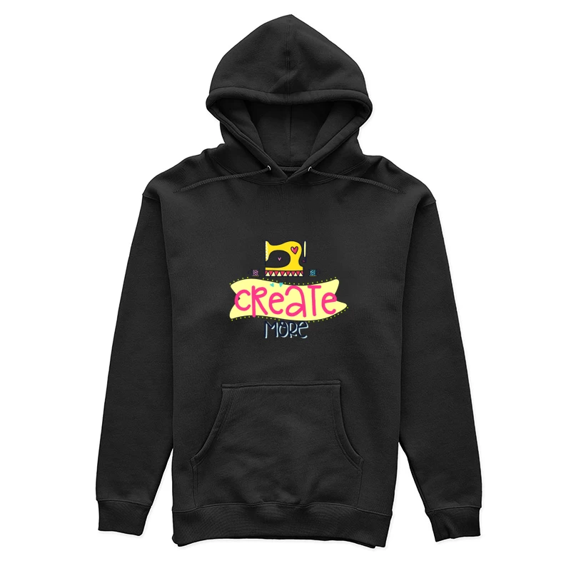 Machine à coudre colorée et créativité Femme Sweat à capuche