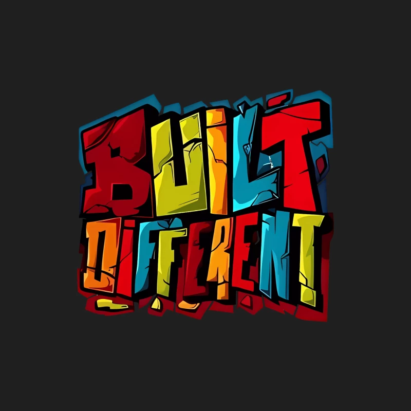 Graffiti-Design mit Schriftzug Herren Tanktops