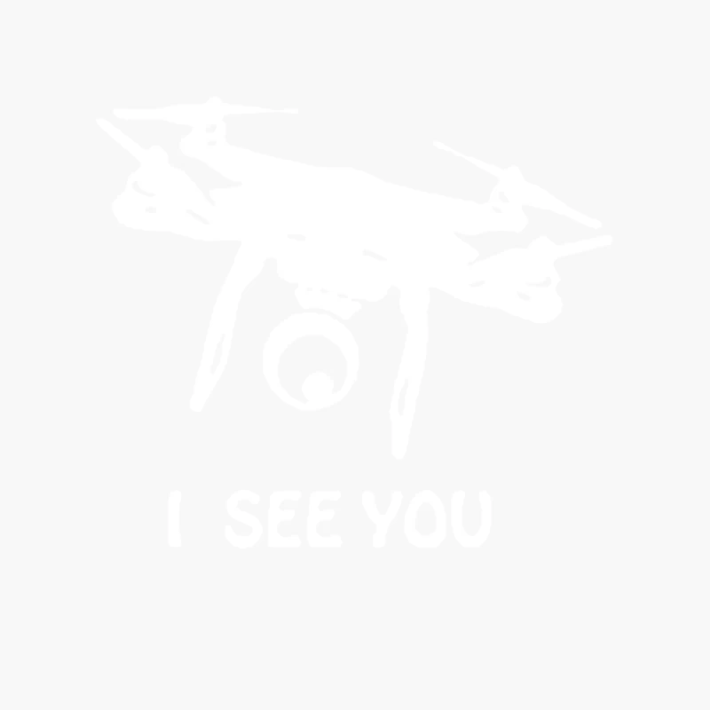 Drone I Can See You Cotton Tote Bag