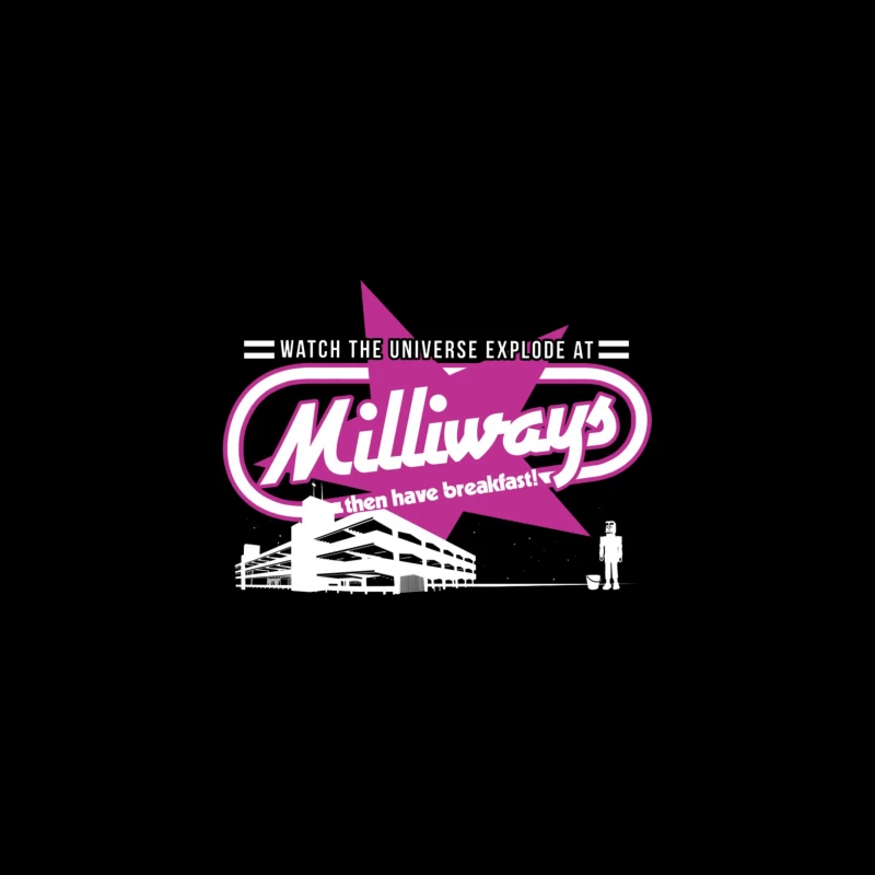 Milliways Restaurant 2 Desk Mat