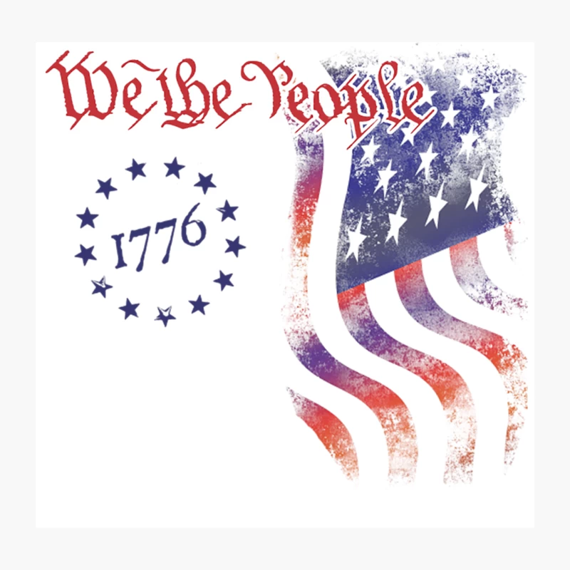 We the people Throw Pillow