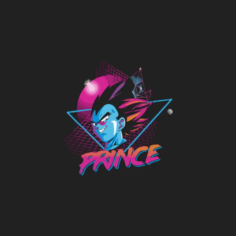 Retro Prince-Inspired Abstract Musical Artwork Bucket Hat