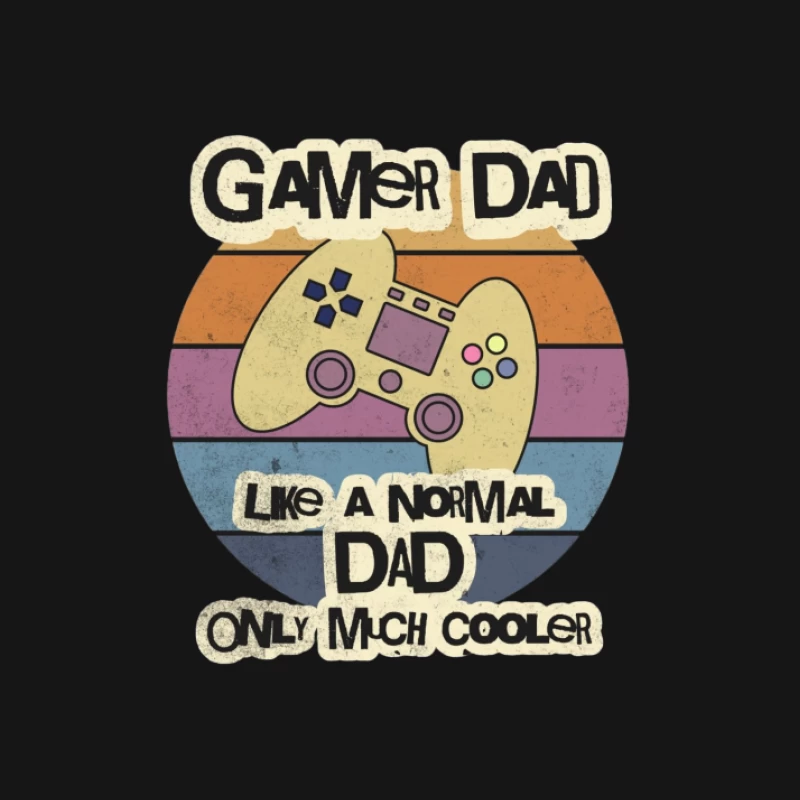 Design de Papa Gamer Femme Manches Longues T-Shirt