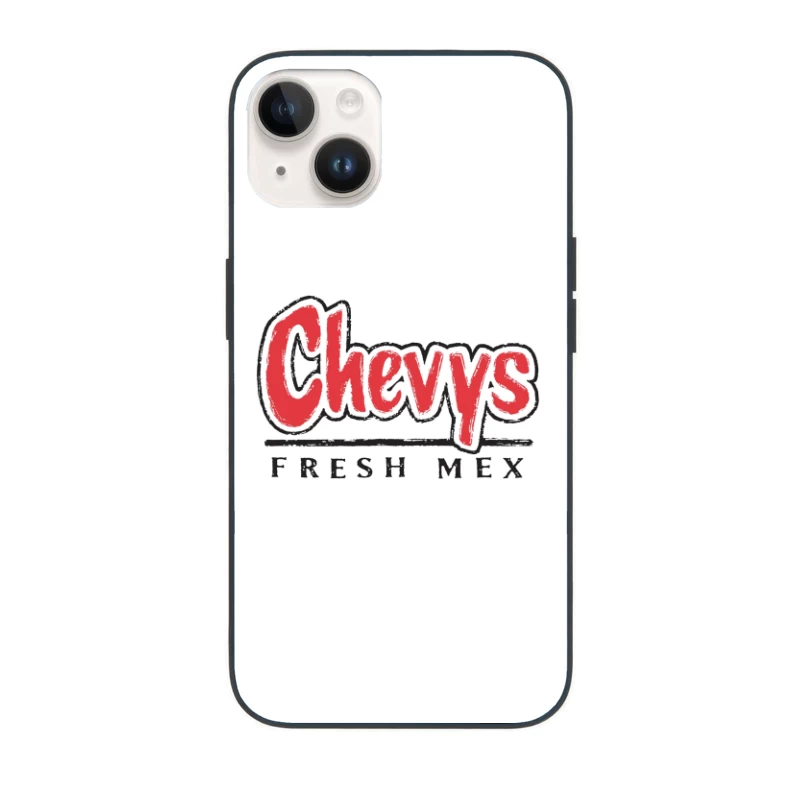 Chevys Fresh Mex Restaurant Logo Design iPhone Case