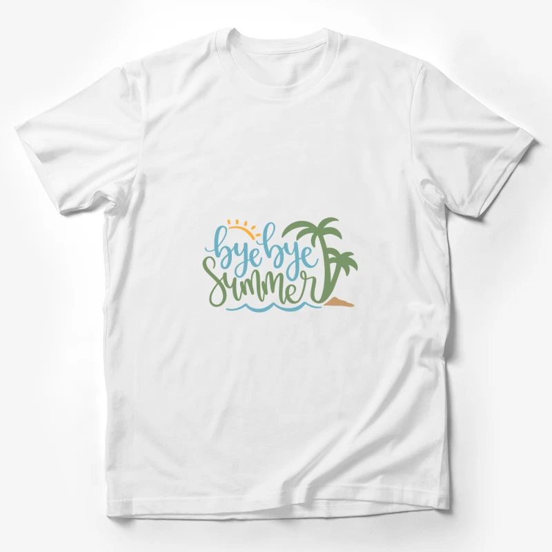 Adieu à l'été sous les palmiers Homme T-Shirt