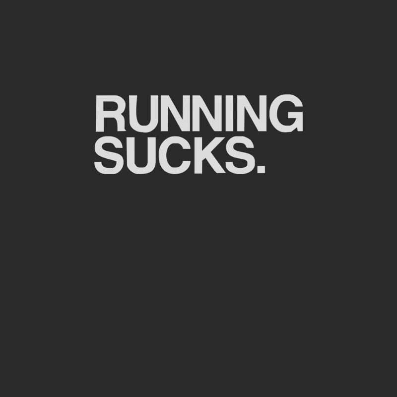 Running Sucks - humor exercise running gym marathon runner workout tee Baseball Cap