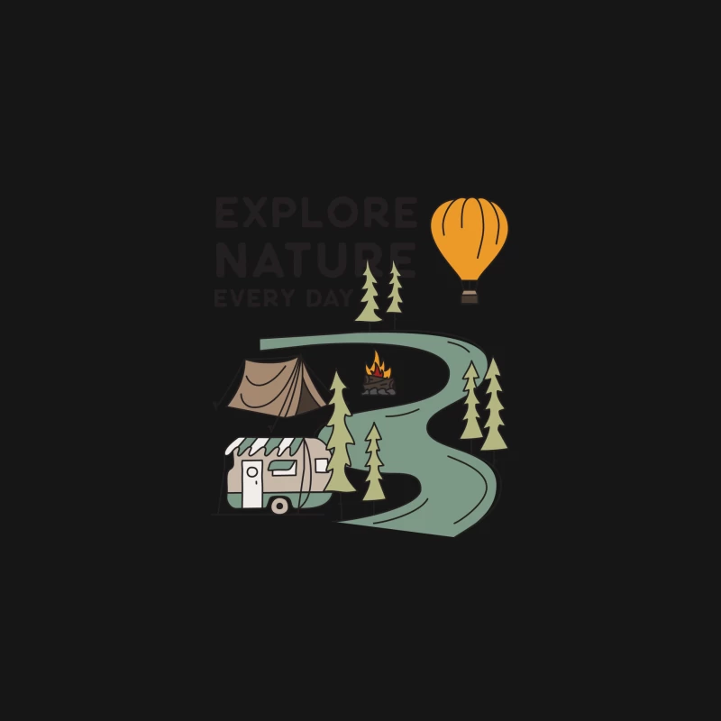 Entdecke die Natur jeden Tag Damen Langarm T-Shirt