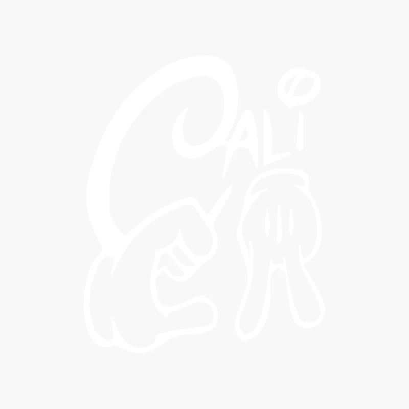 California Love Cali Finger Sign Cotton Tote Bag