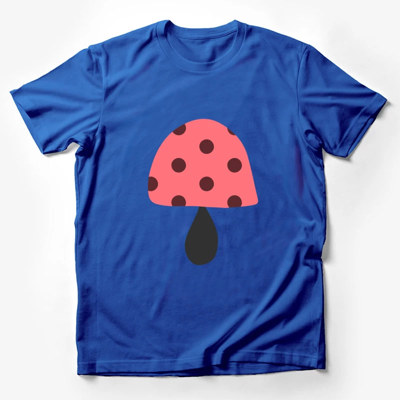 Champignon mignon à pois rouges Homme T-Shirt