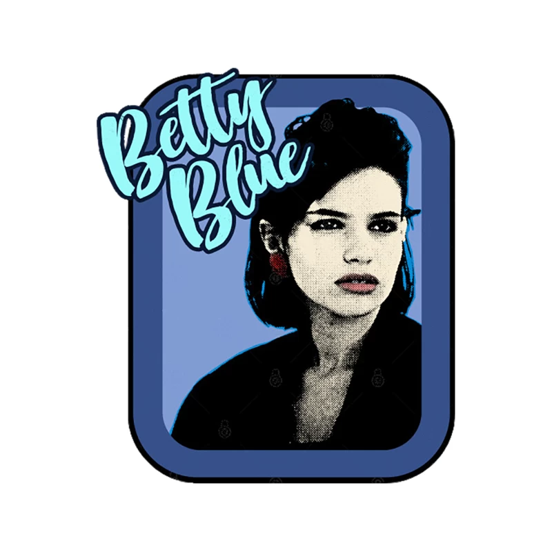 Beatrice Dalle Betty Blue Retro Tribute Tapestry