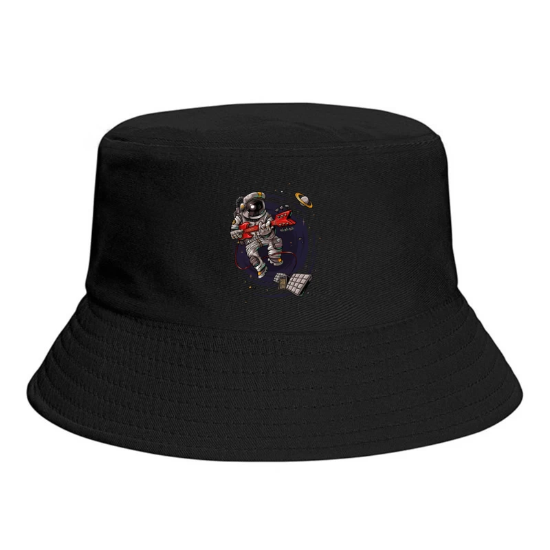 Astronaut Rocker in Space Bucket Hat