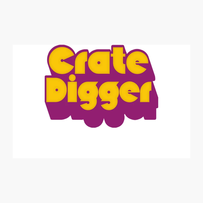 Crate Digger  Vinyl Record Junkie Design Travel Mug