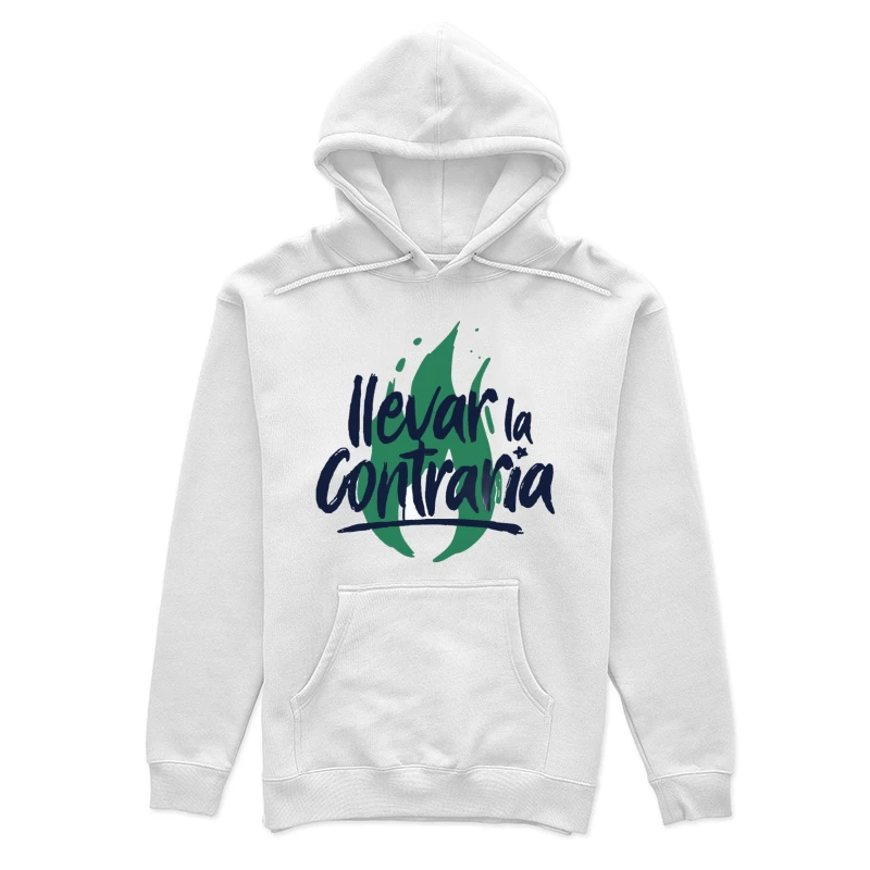 Grafikdesign mit Flamme und Schriftzug Damen Pullover Hoodie