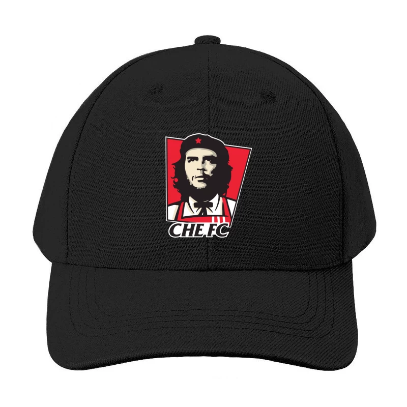 Che Guevara Inspired Sports Team Logo Baseball Cap