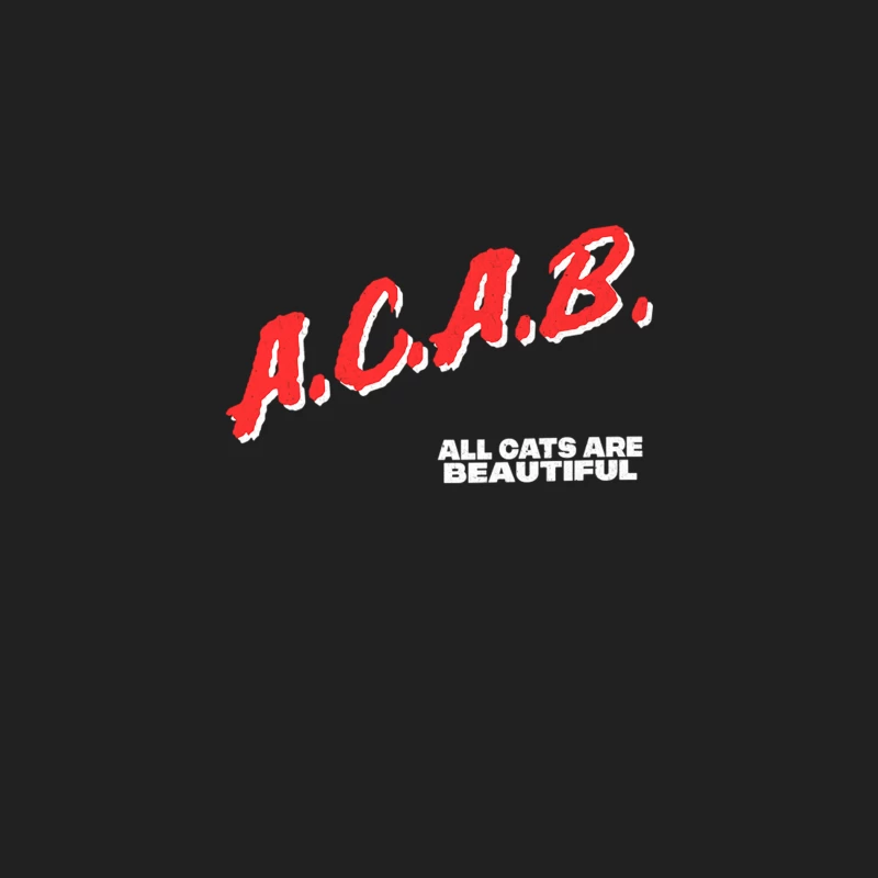 All Cats Are Beautiful   Retro DARE Parody Design Bucket Hat