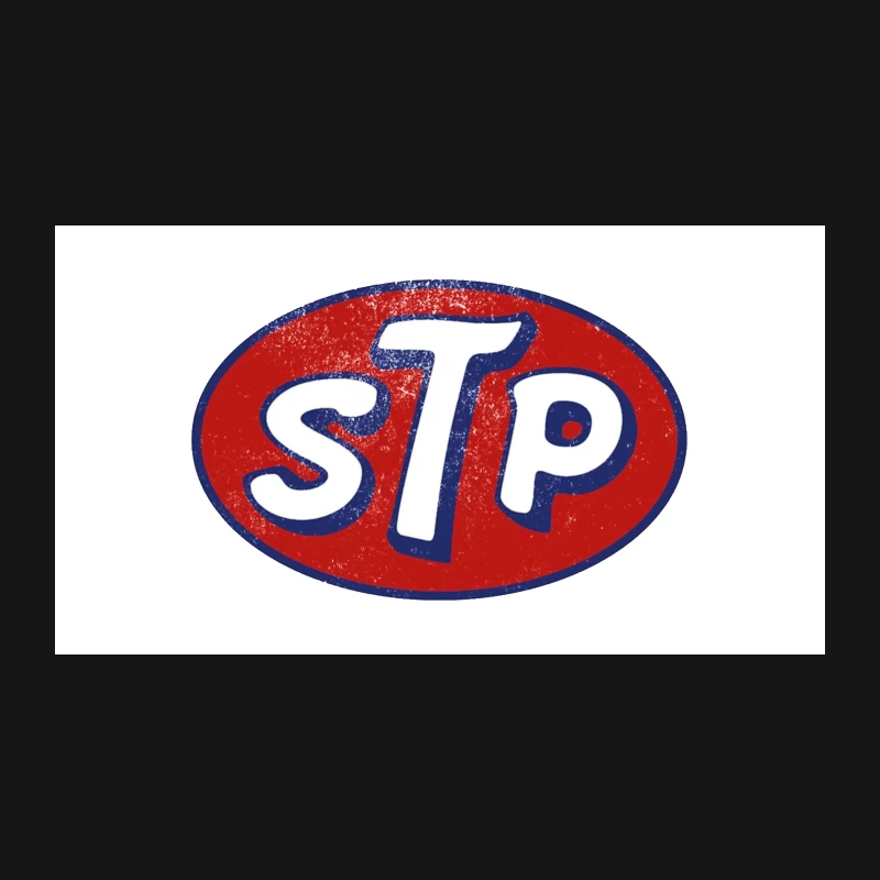 Vintage STP Motor Oil Logo Brand Desk Mat