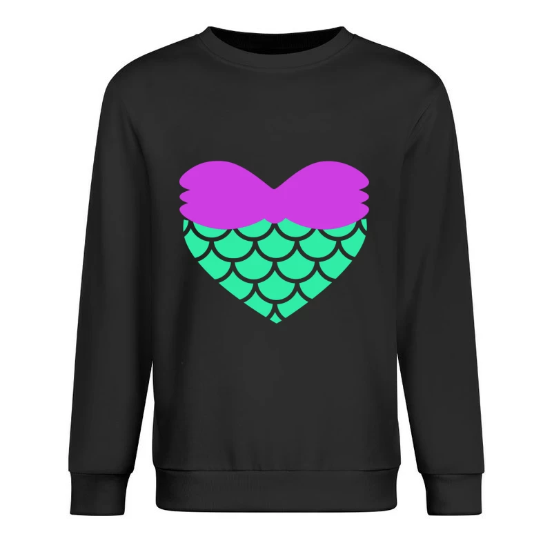Cœur de sirène coloré Homme Sweat-shirt à enfiler