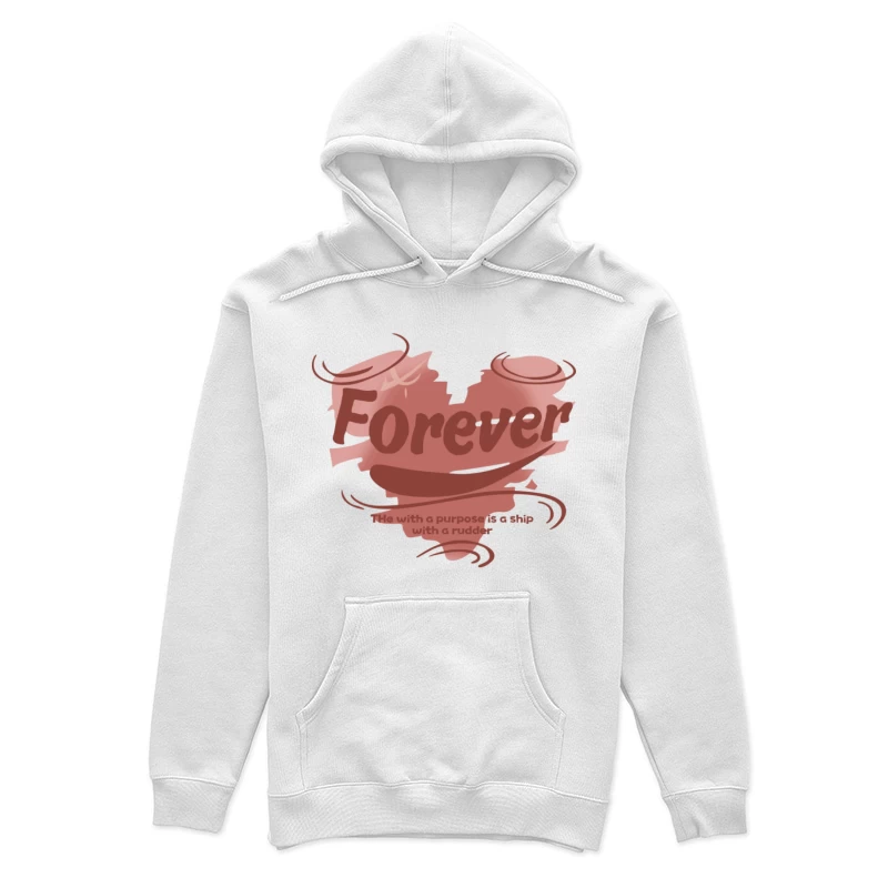 Herzdesign mit Spruch Damen Pullover Hoodie