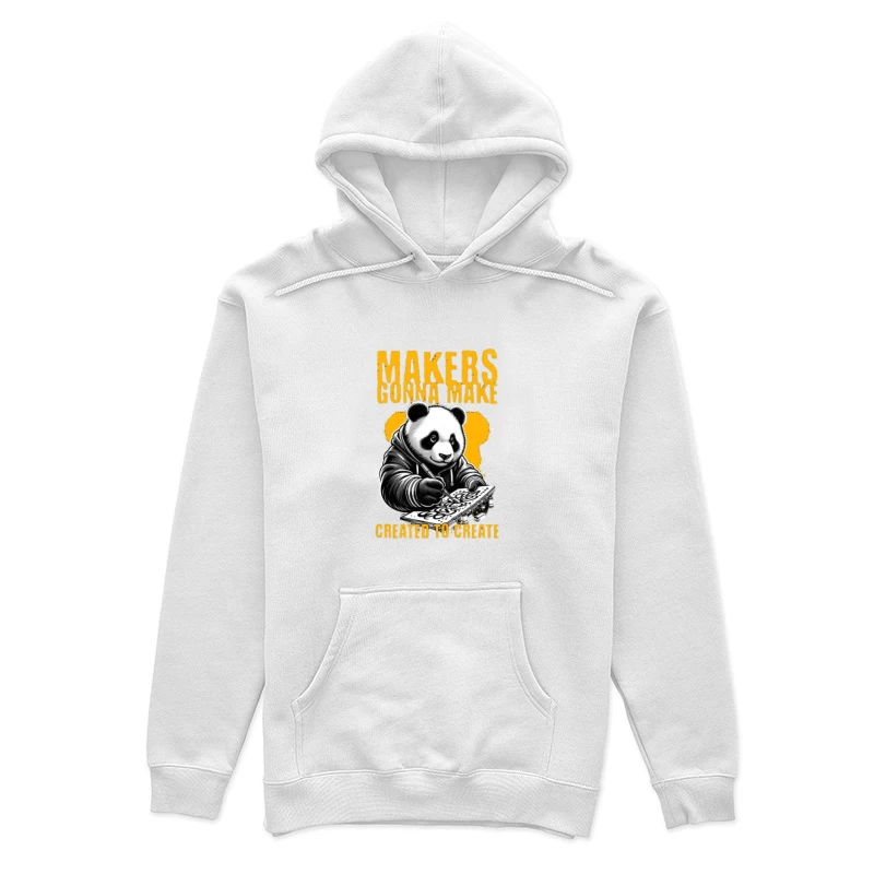 Kreativer Panda mit Spruch Damen Pullover Hoodie