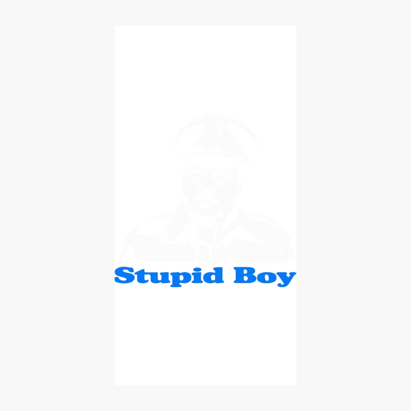 Dads Army Stupid Boy iPhone Case