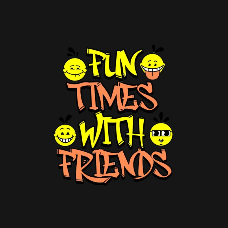 Moments Amusants entre Amis Femme T-Shirt