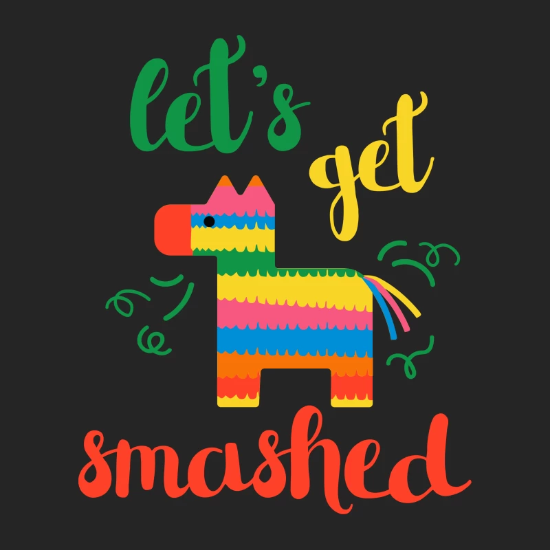 Pinata festive, let's get smashed Homme Sweat-shirt à enfiler