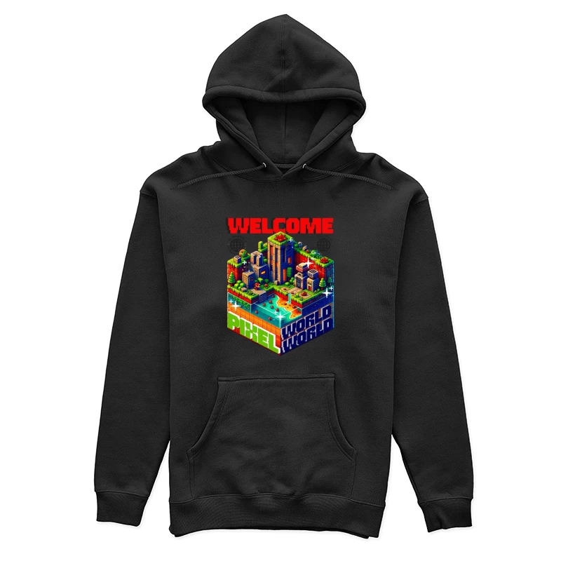 Willkommen in der Pixelwelt Damen Pullover Hoodie
