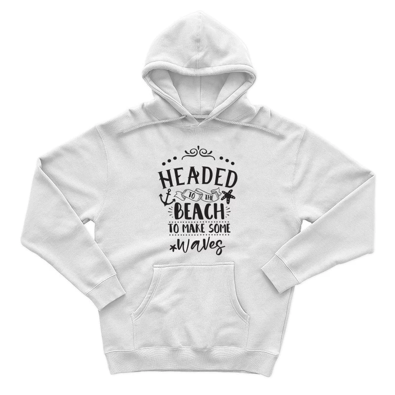 Prêt pour la plage et les vagues Homme Sweat à capuche